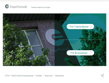 Tablet Screenshot of experconsult.de