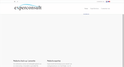 Desktop Screenshot of experconsult.be